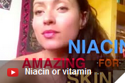 Niacin or vitamin B3 is amazing for your skin!! By Leda Lum